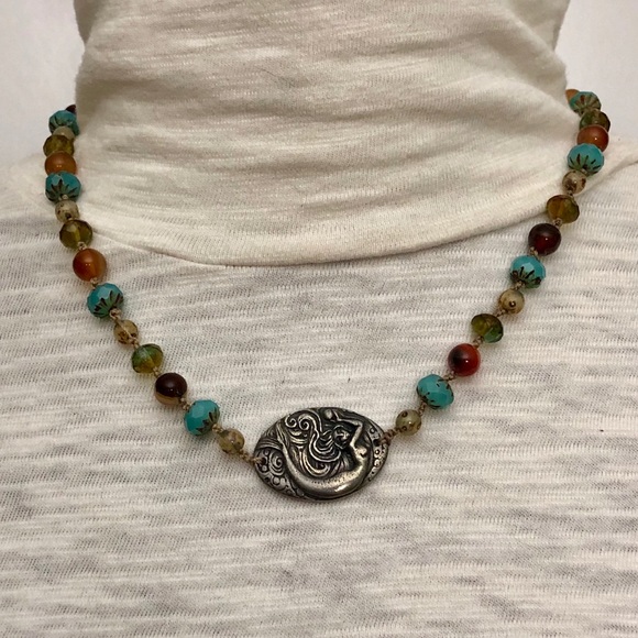 Jewelry - Mermaid beaded necklace